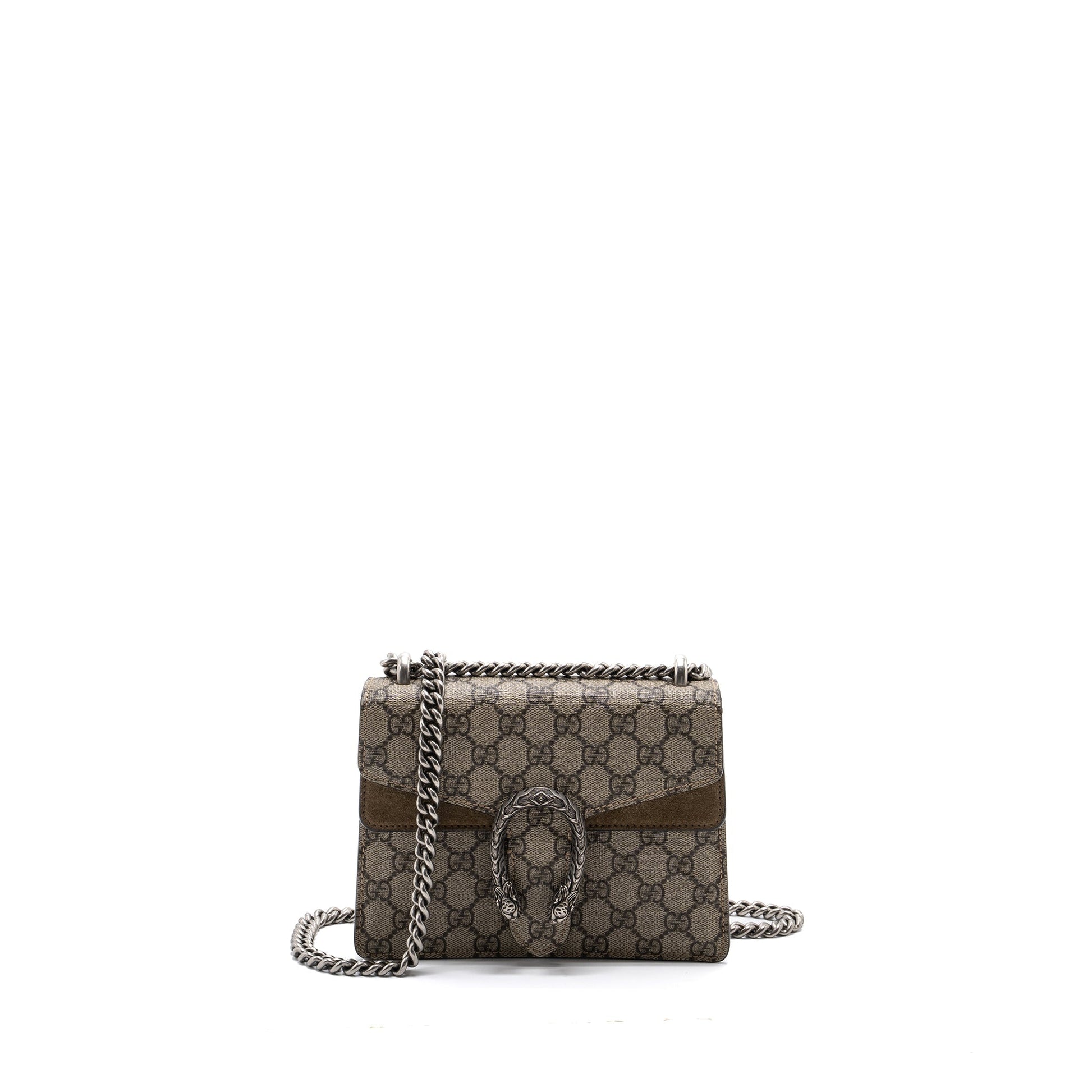 Gucci Dionysus Bag Supreme Shw Canvas Beige Travel Bag