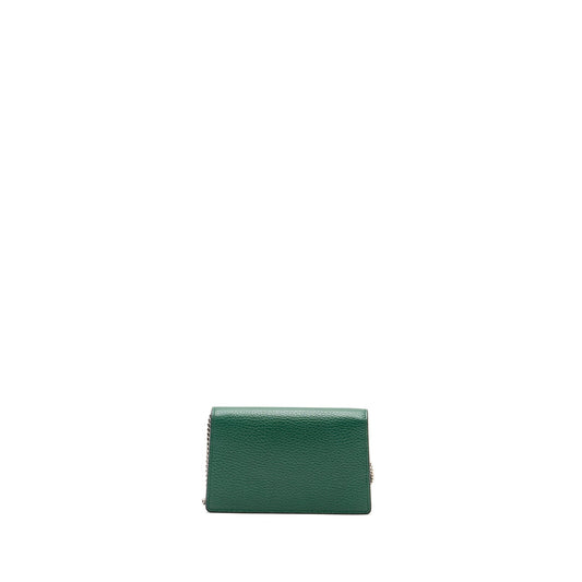 Gucci Dionysus Super Handbag Leather Green Travel Bag