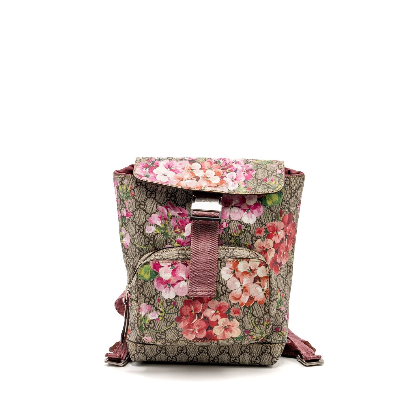 Gucci Backpack Flower Printed Supreme Multicolour Shw Canvas
