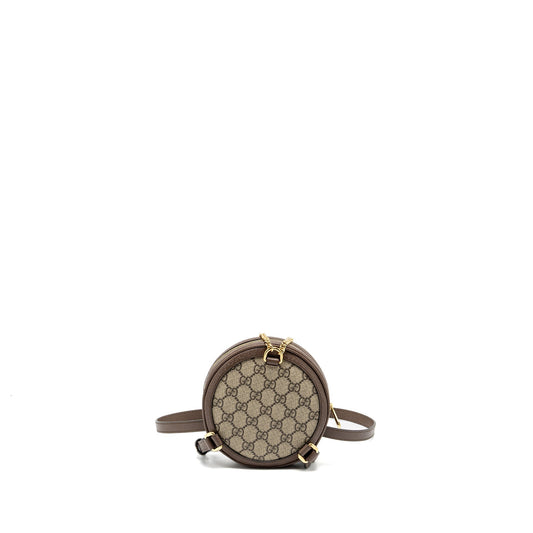 Gucci Round Ophidia Backpack Supreme Canvas