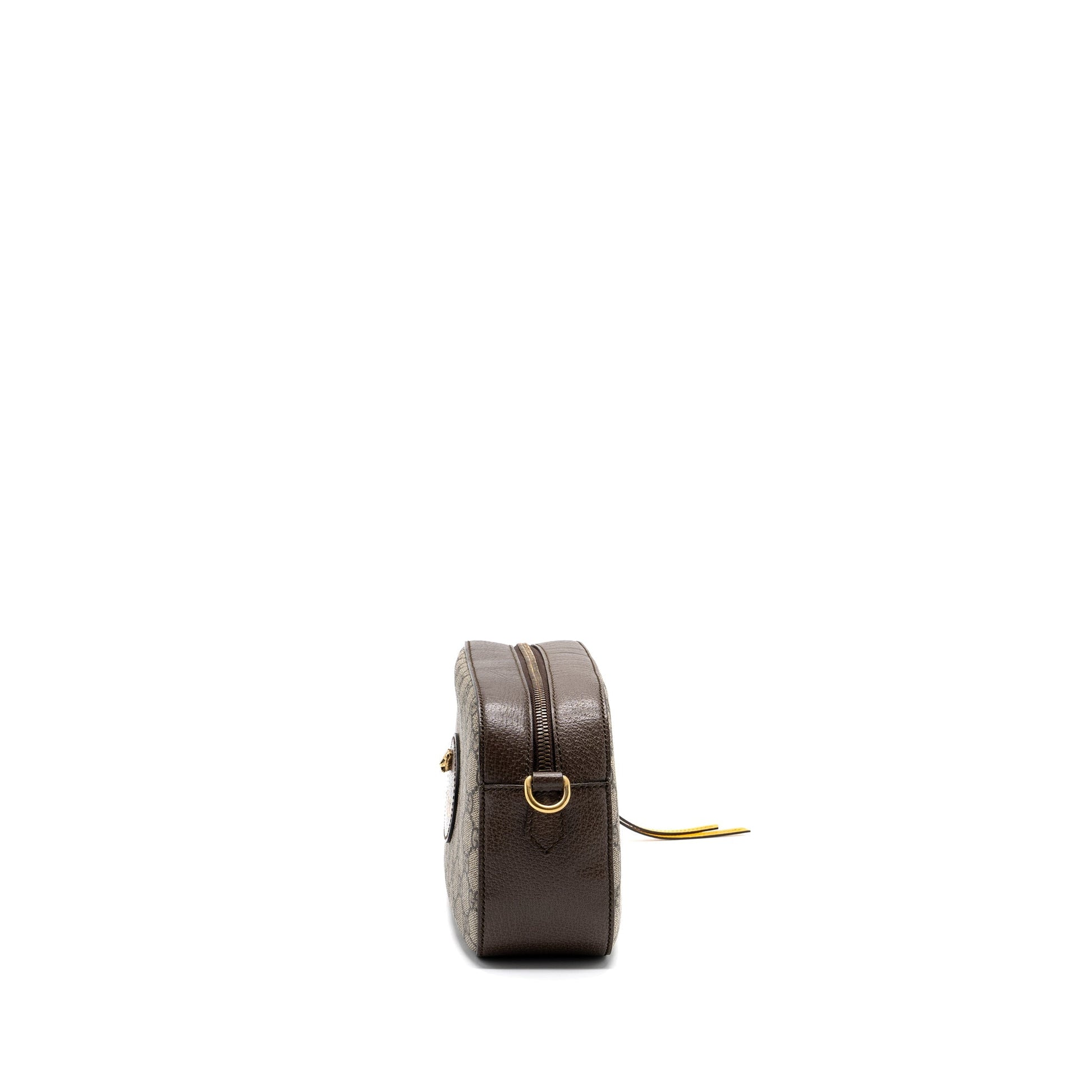 Gucci Camera Bag Supreme Multicolour Canvas Brown Travel Bag