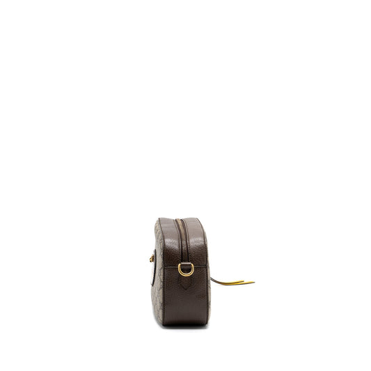 Gucci Camera Bag Supreme Multicolour Canvas Brown Travel Bag