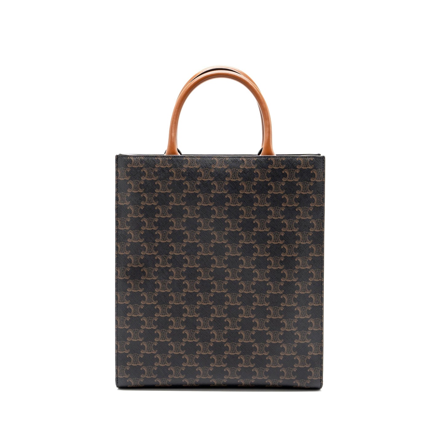 Luxury Vertical Cabas Triomphe Handbag Canvas Travel Bag