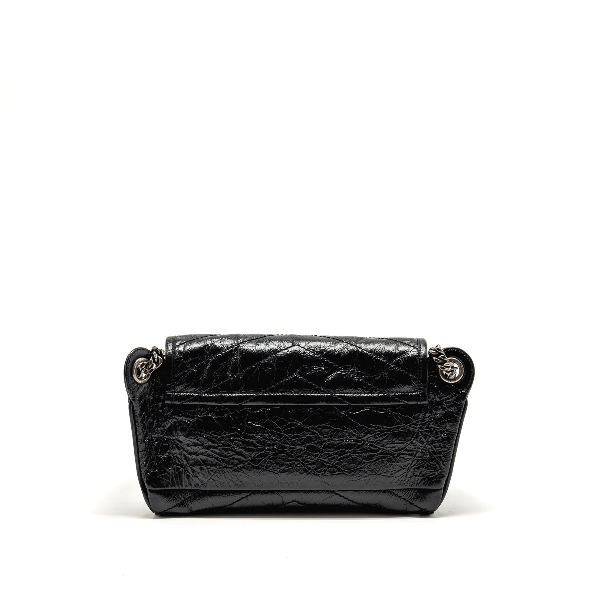 YSL Saint Laurent Saint Laurent Niki Body Calfskin Travel Bag Black