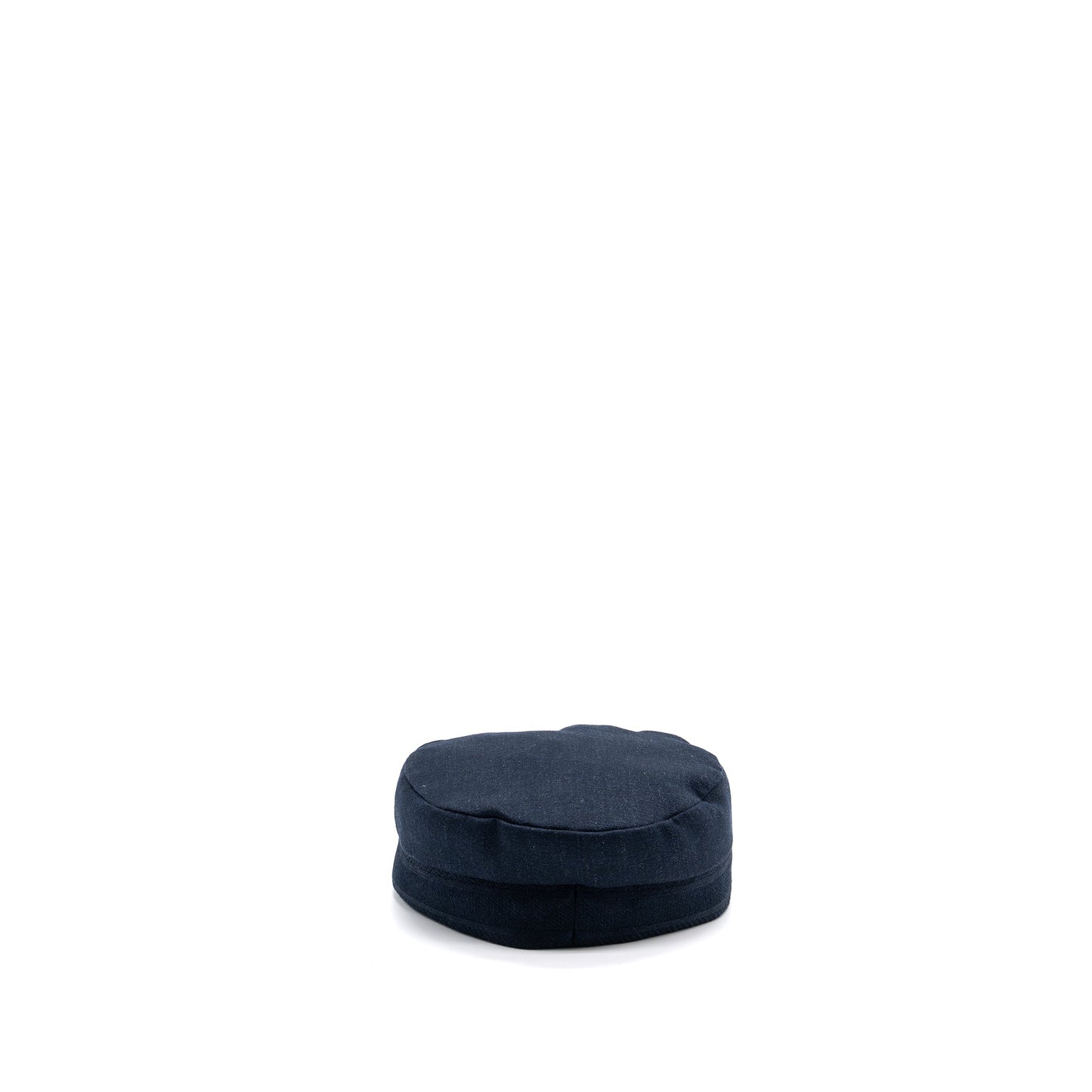 Dior Size Cap Dark Handbag Denim Blue Travel Bag