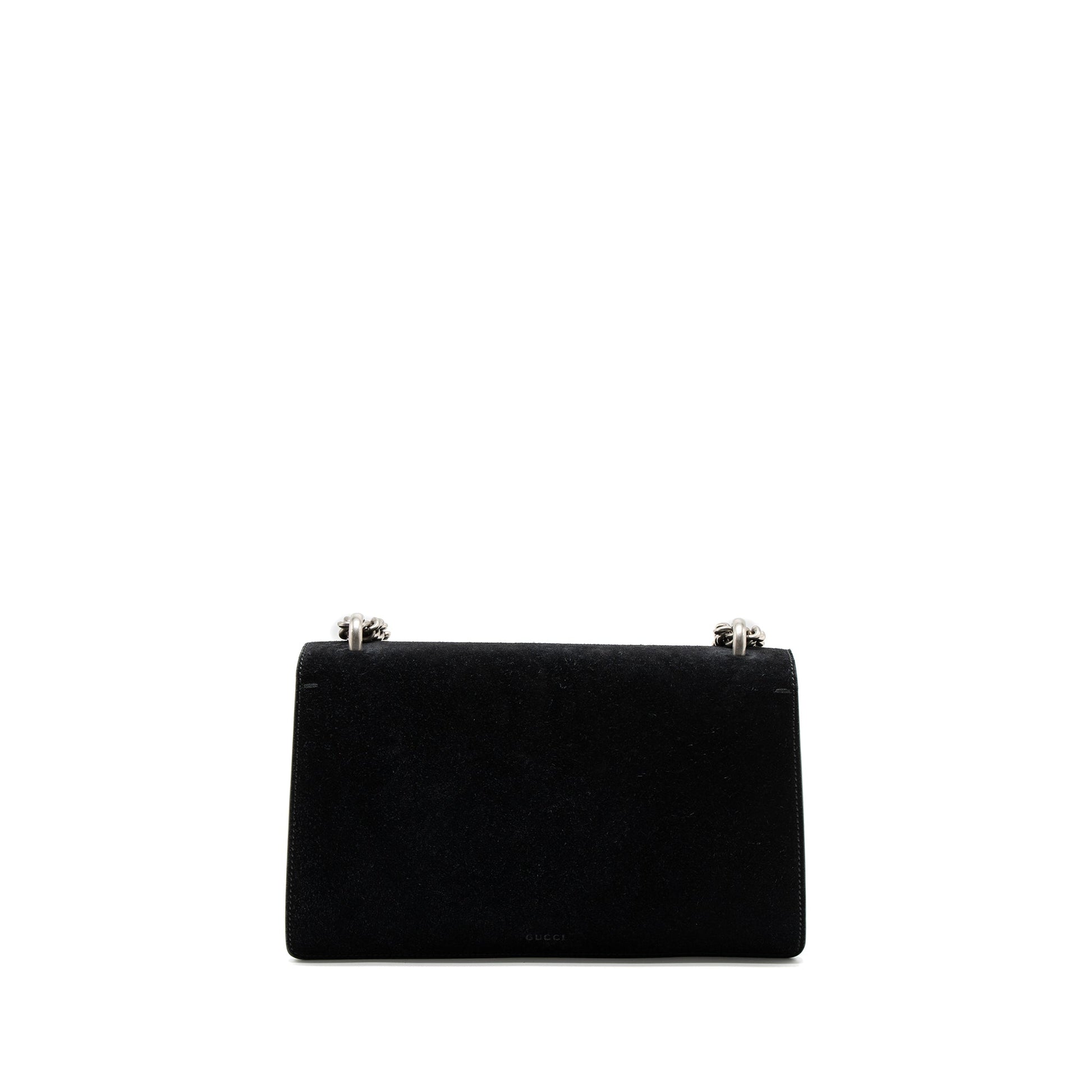 Gucci Dionysus Bag Shw Suede Black Travel Bag