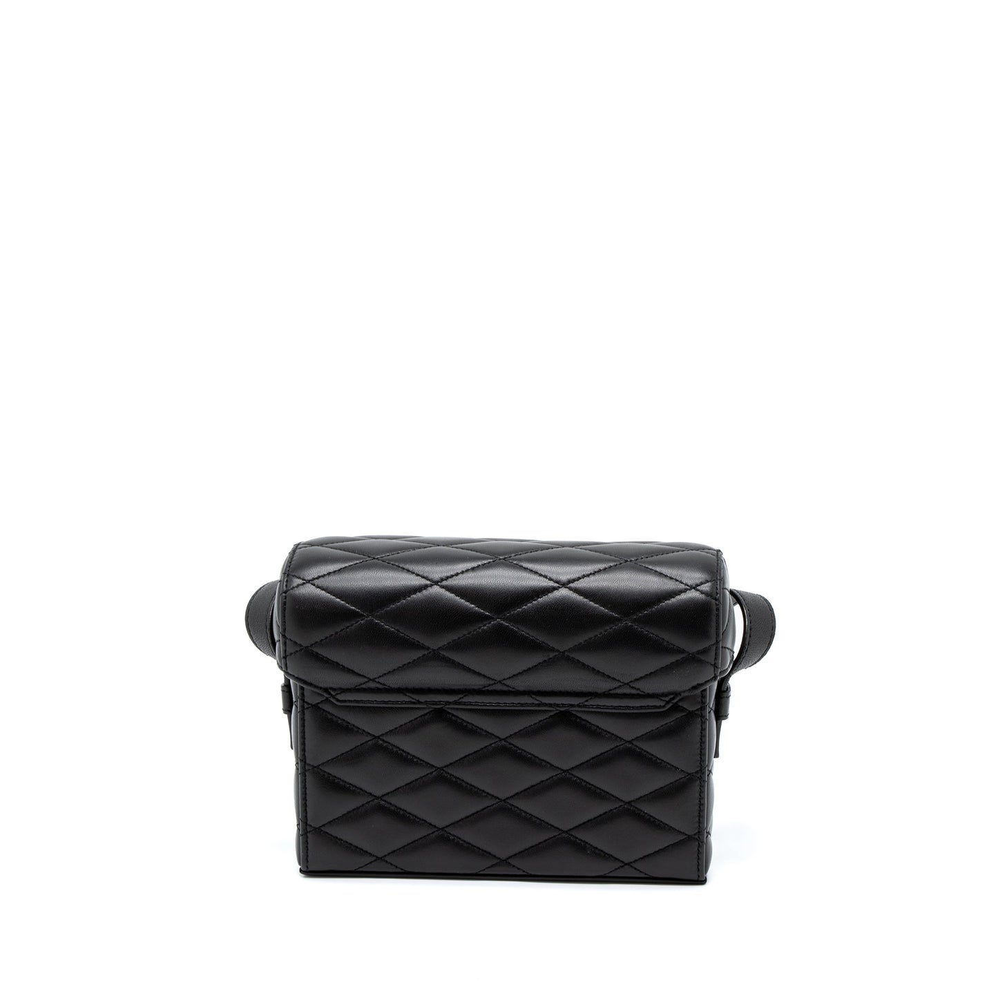 YSL Saint Laurent Saint Laurent June Box Purse Lambskin Travel Black Travel Bag