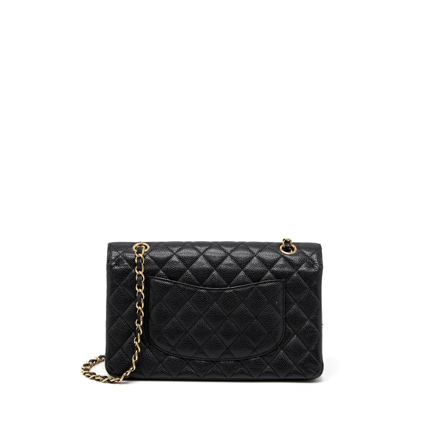 Chanel Classic Double Flap Caviar GHW Black Shoulder Bag Ghw 9