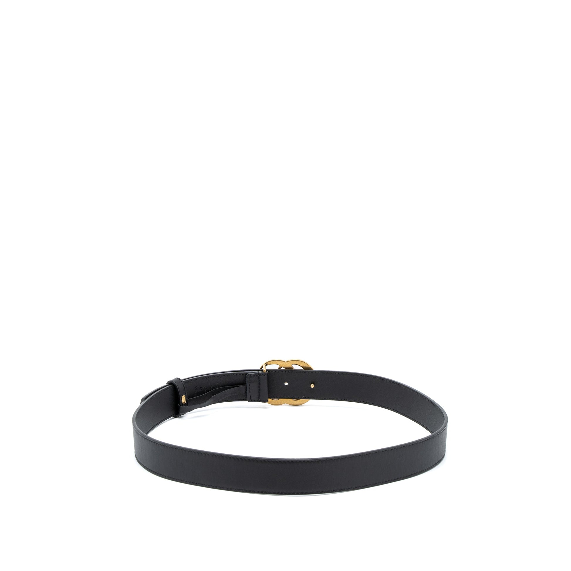 Gucci Size Marmont Belt Handbag Leather Black Accessory