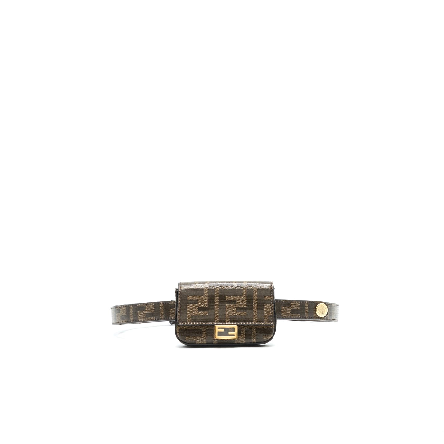 Fendi Iconic Belt With Purse Canvas Mini