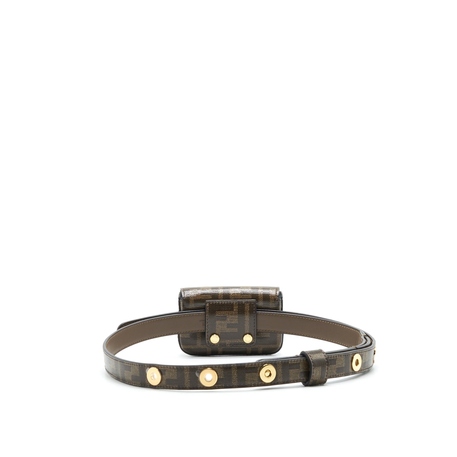 Fendi Iconic Belt With Purse Canvas Mini