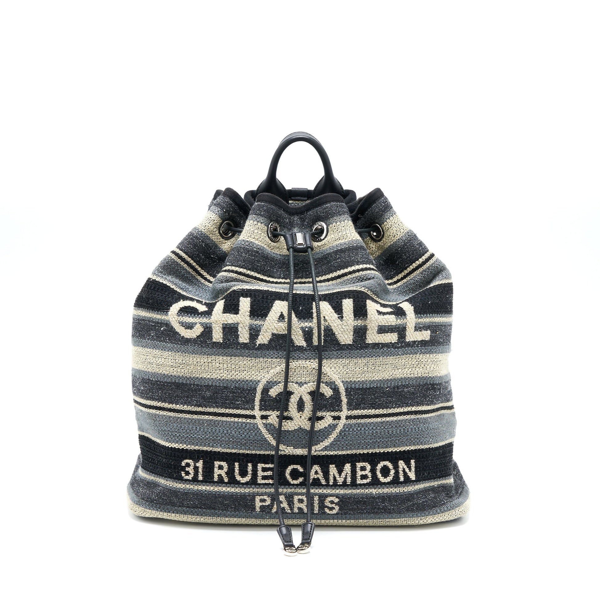 Chanel 31 Rue Cambon Bucket Backpack SHW Multicolour Bucket Bag