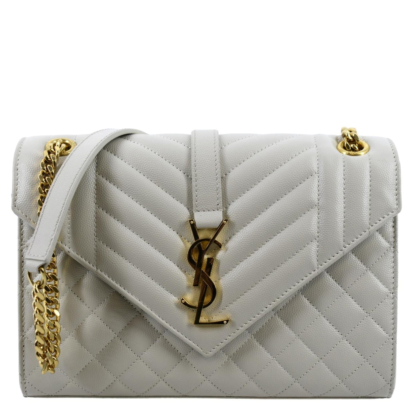 YSL Saint Laurent Saint Envelope Medium Crossbody Bag Leather Matelasse Medium 2
