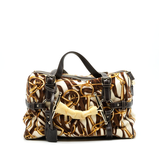 Gucci 85Th Anniversary Horsebit Boston Bag Travel Bag