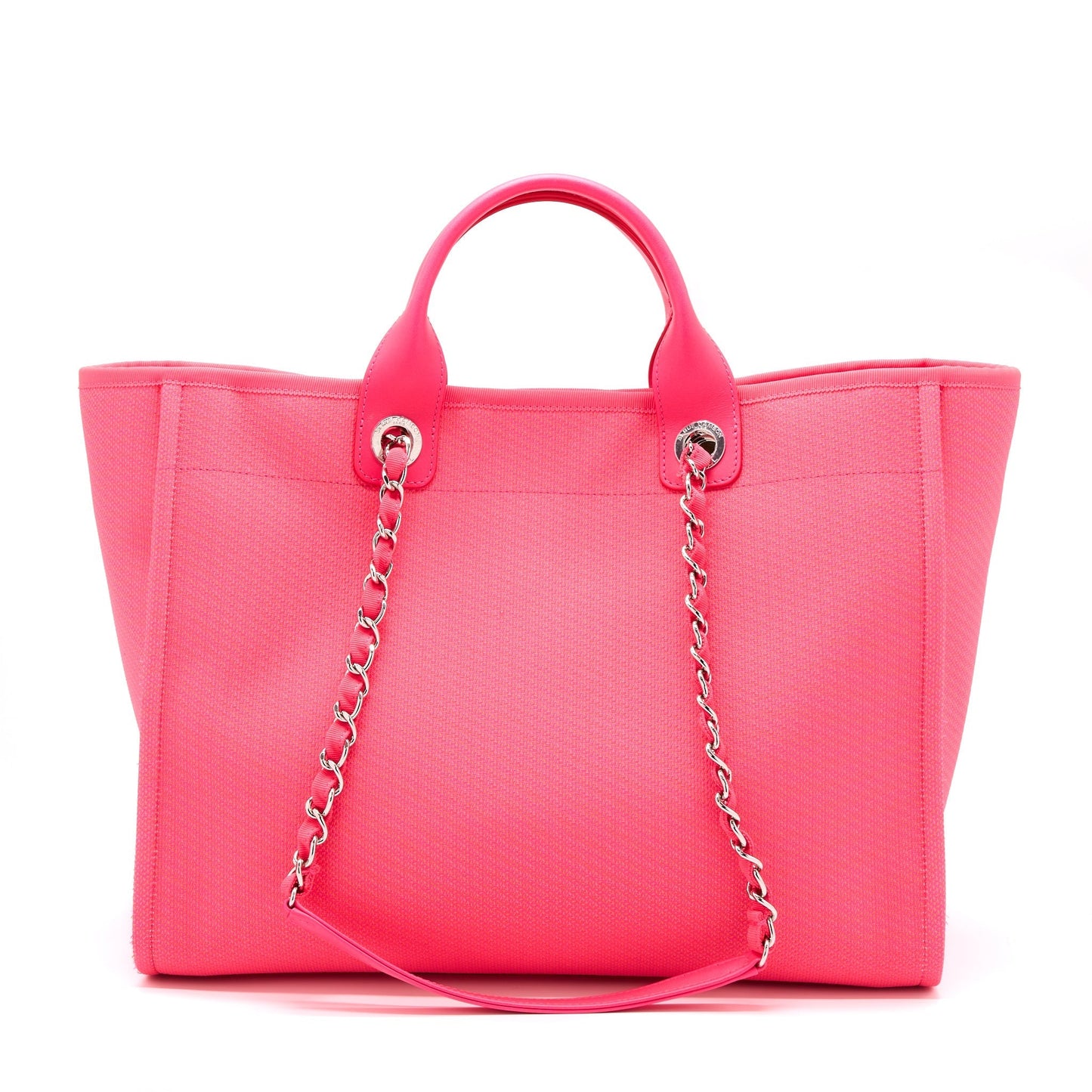 Chanel Deauville SHW Pink Tote Bag