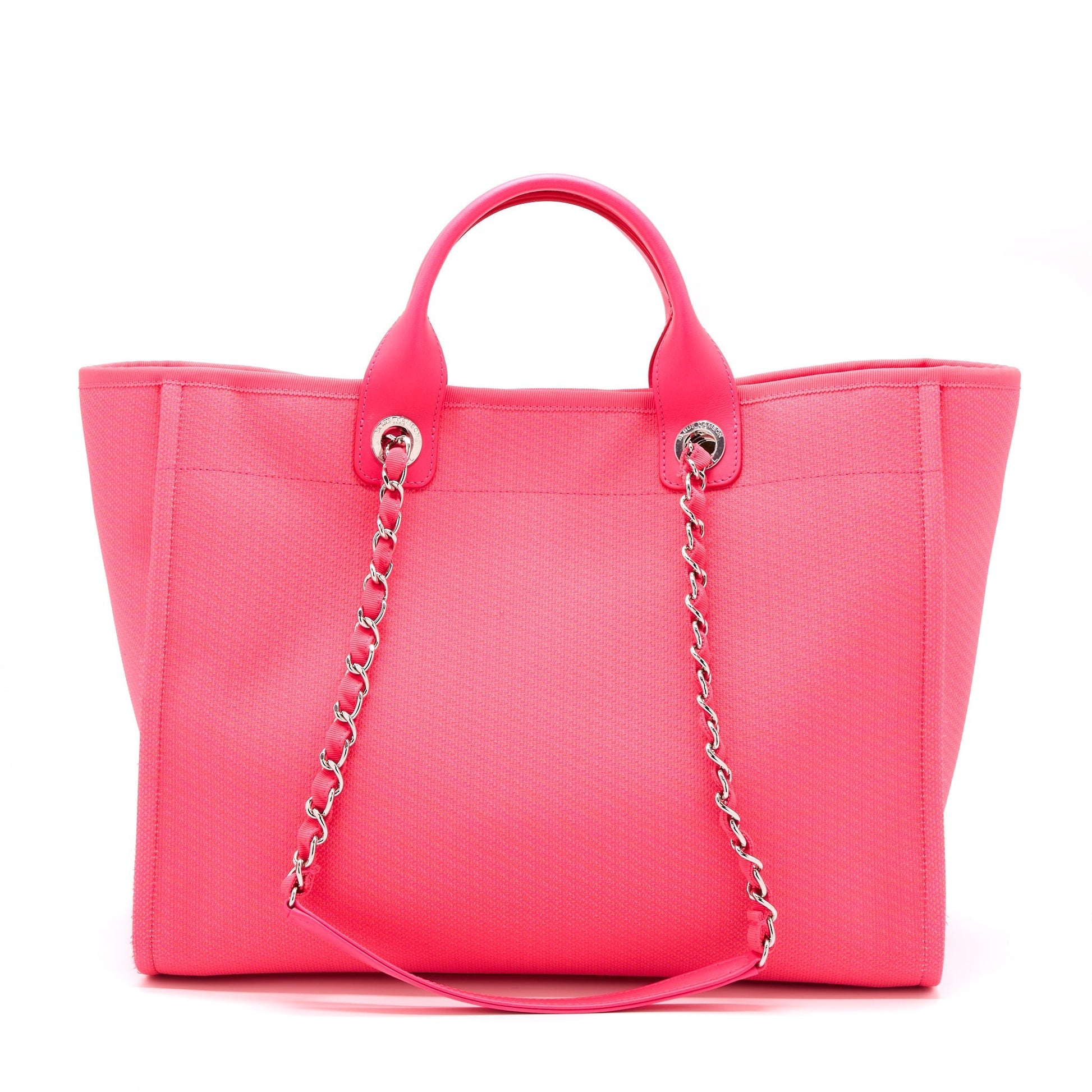 Chanel Deauville SHW Pink Tote Bag