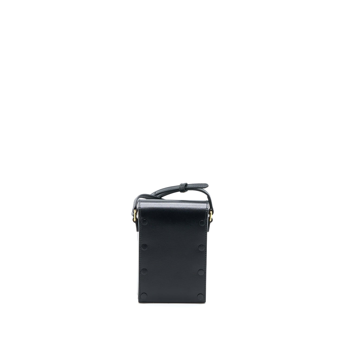 Gucci Horsebit Bag Calfskin Black Mini Travel Bag