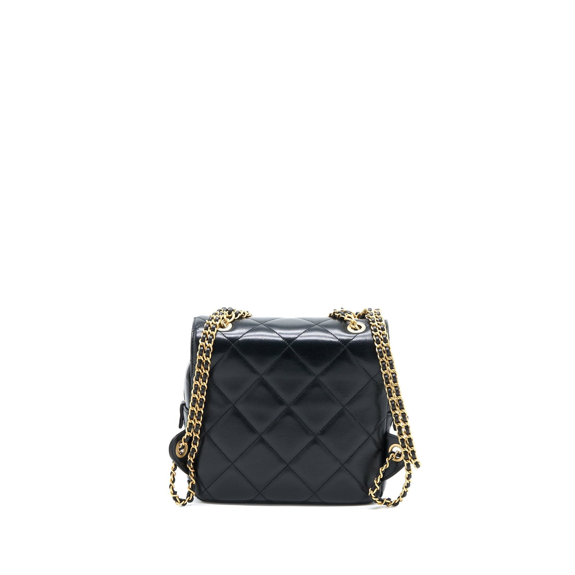 Chanel 23P Ado Backpack Lambskin GHW Microchip Black