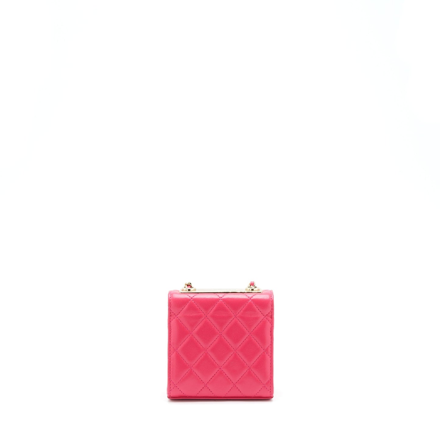 Chanel Trendy CC On Lambskin LGHW Pink Wallet Case