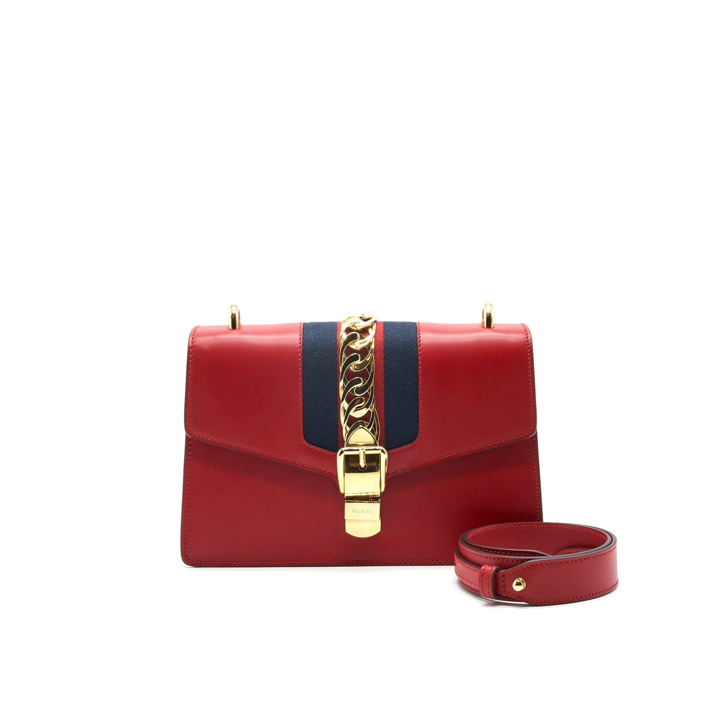 Gucci Sylvie Bag With Red Small Travel Bag