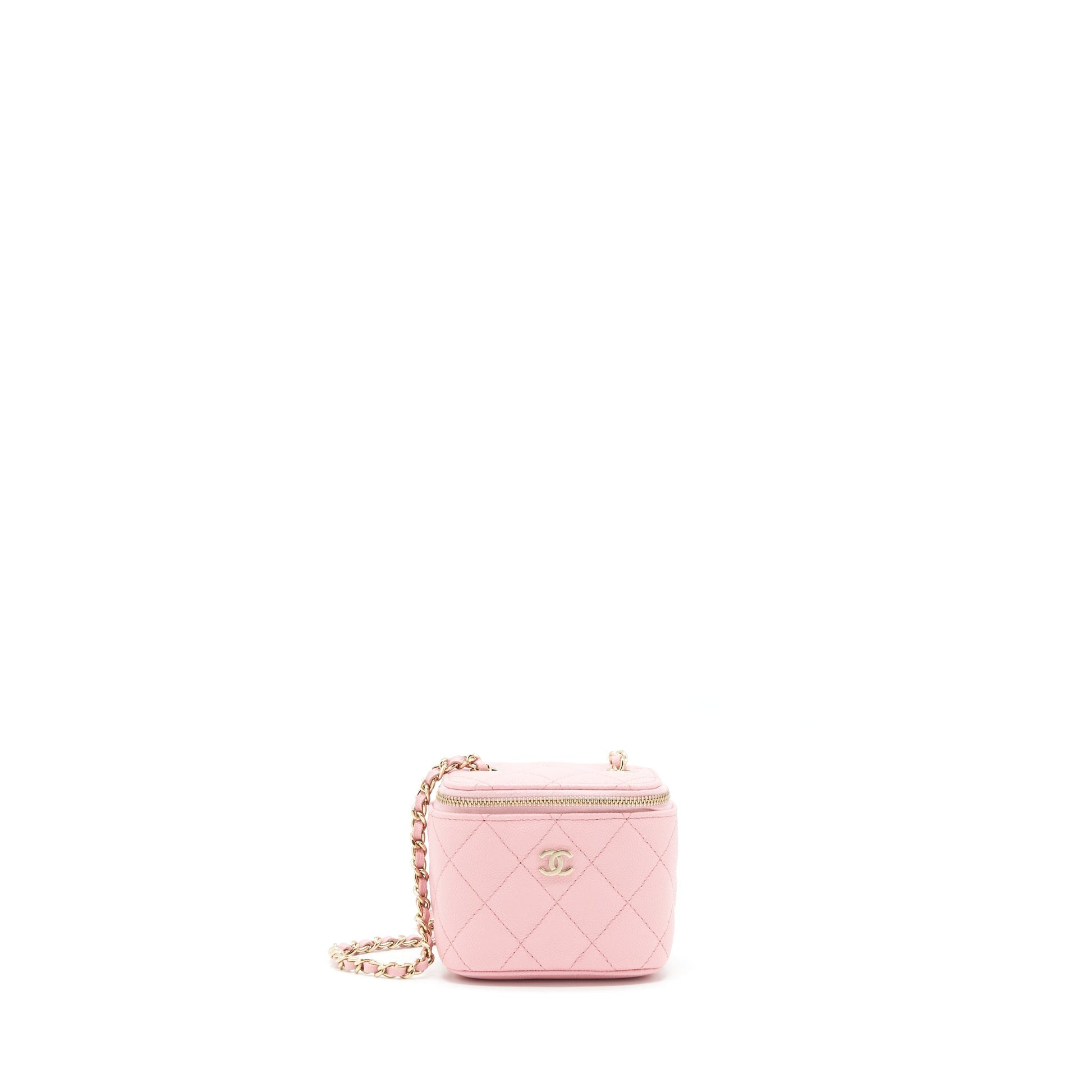 Chanel 22C Vanity Caviar LGHW Pink Mini Bag Lghw 1