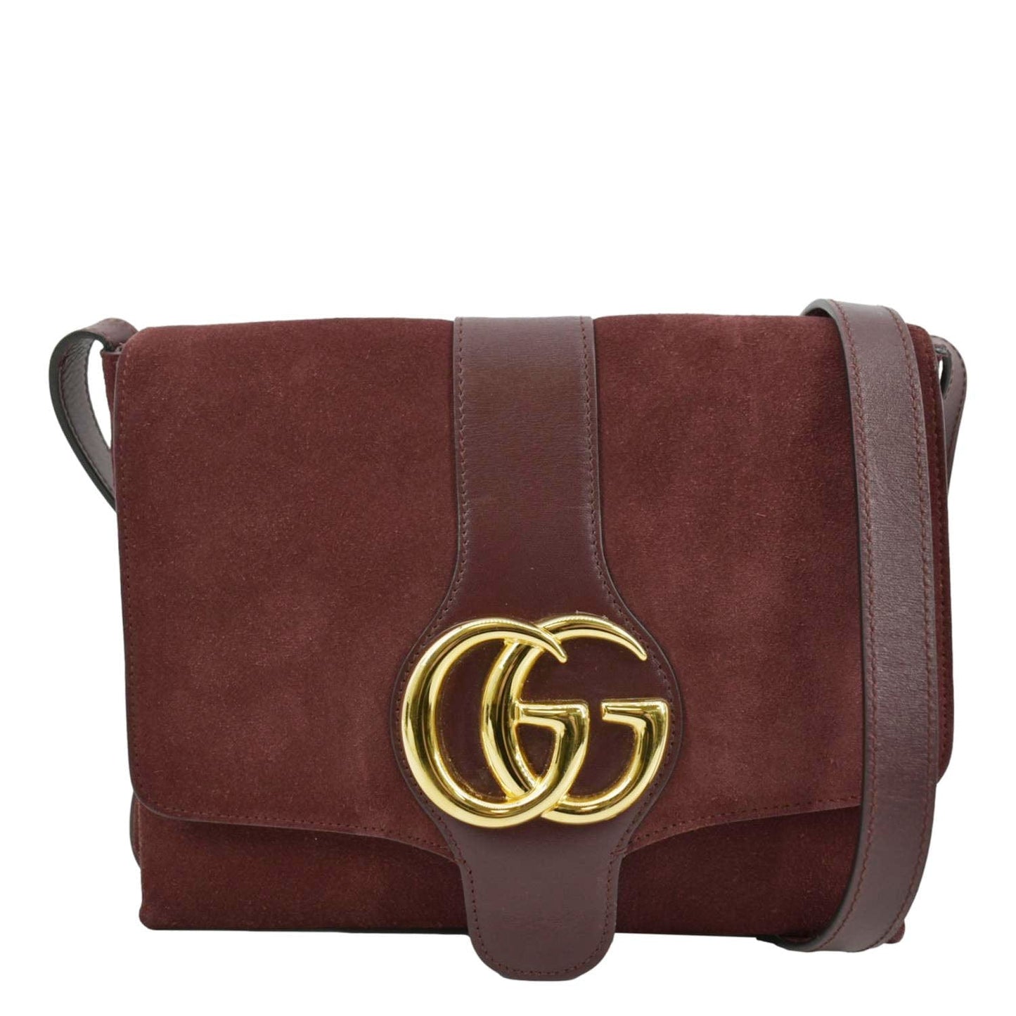 Gucci Arli Medium Crossbody Bag Leather Suede