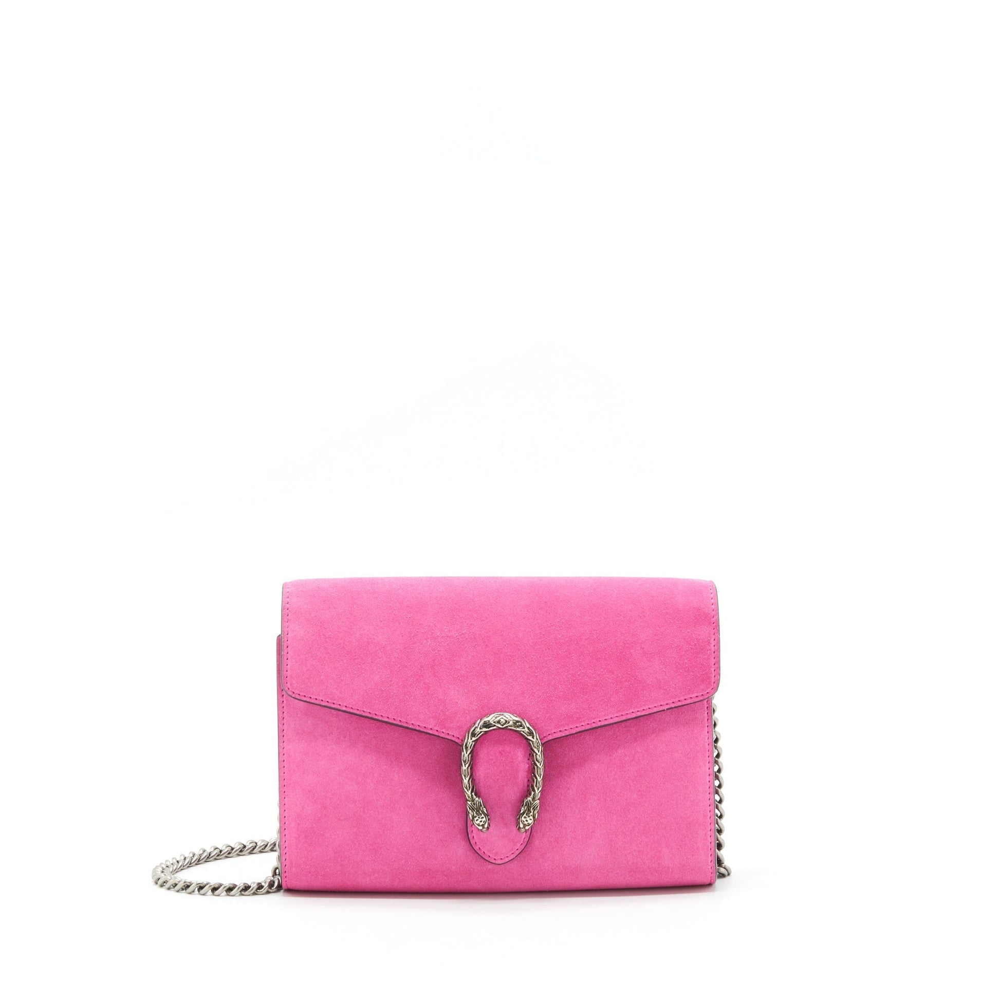 Gucci Dionysus Chain Bag Shw Suede Pink Travel Bag