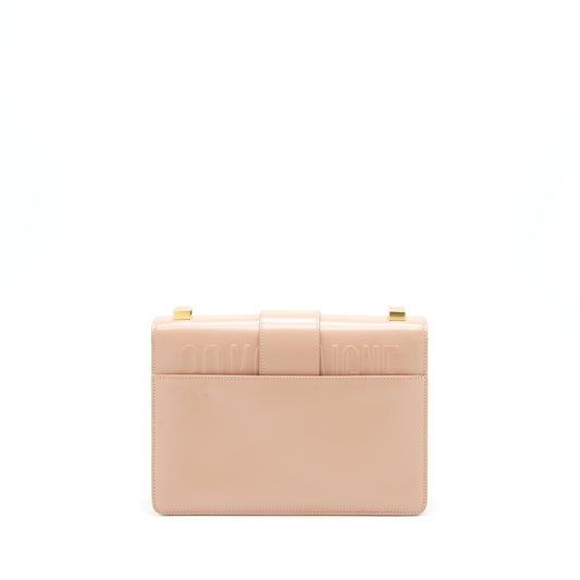 Dior Montaigne Flap Purse With Handbag Beige Pink Travel Bag