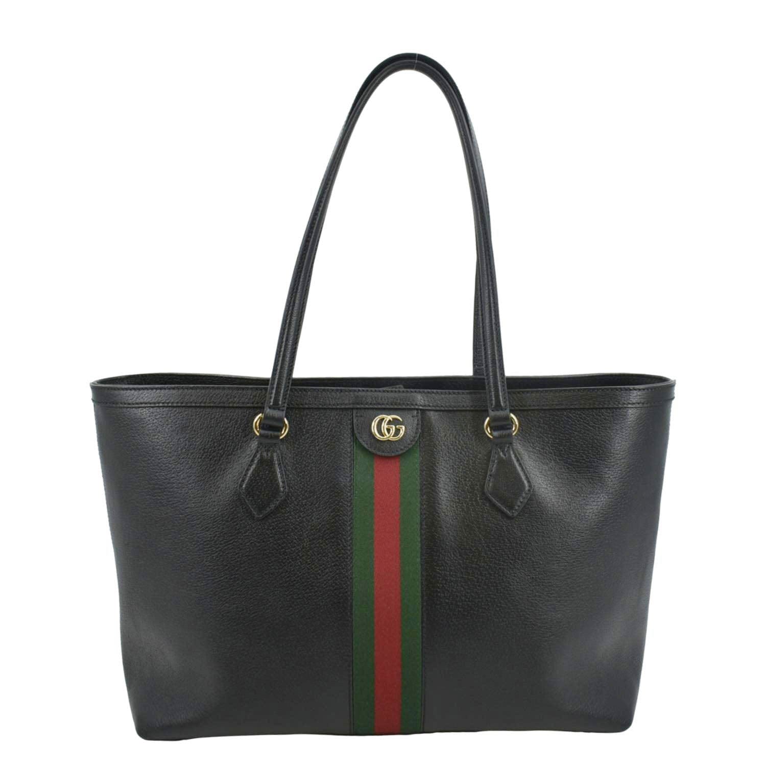 Gucci Ophidia Jumbo Tote Bag Leather Black