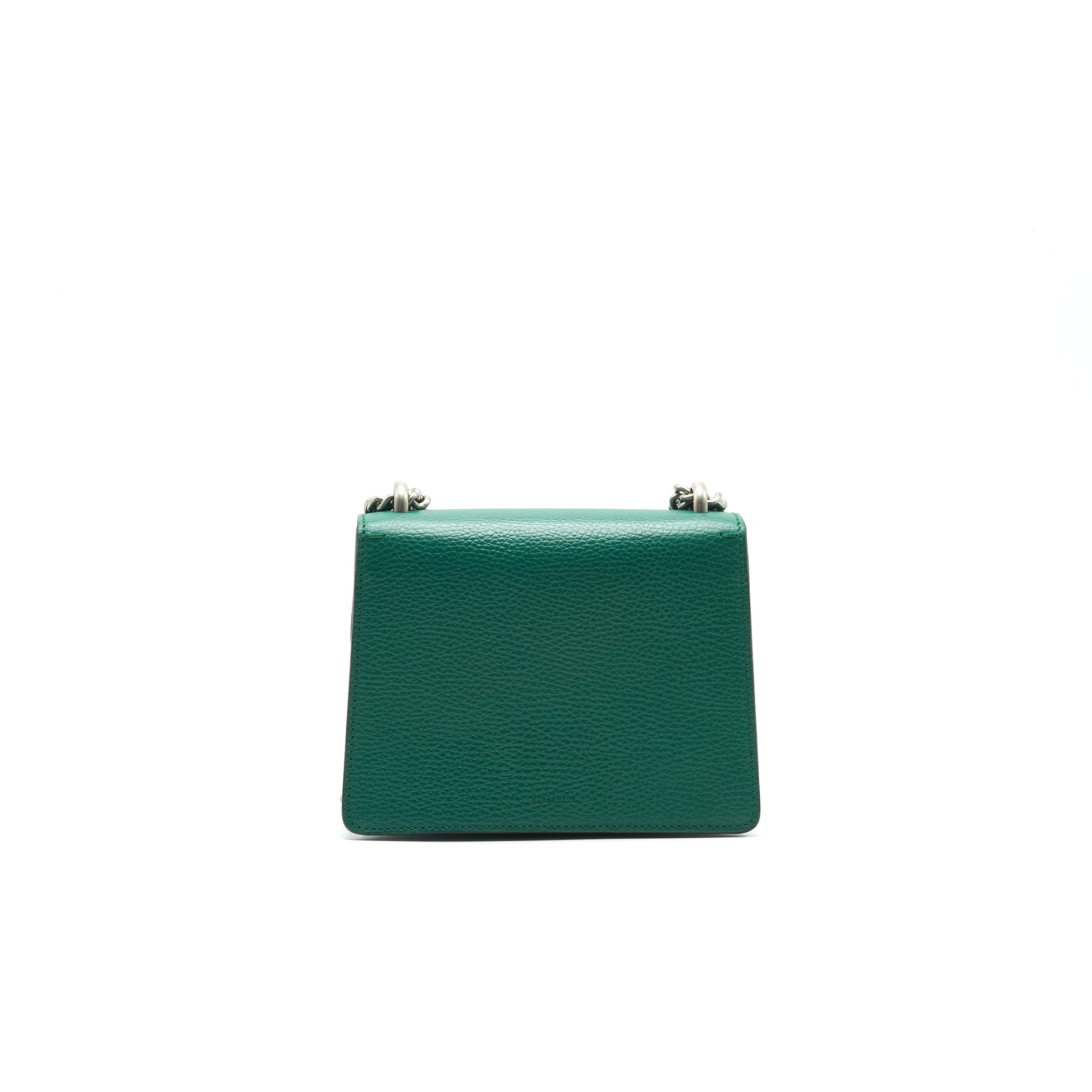 Gucci Gucci Dionysus Mini Leather Bag Green 1 Travel Bag