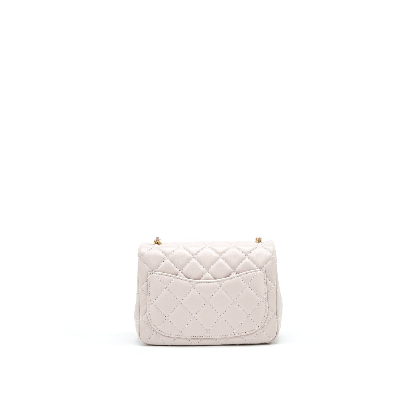 Chanel 21B lilac Light Purple Pearl Crush Shoulder Bag