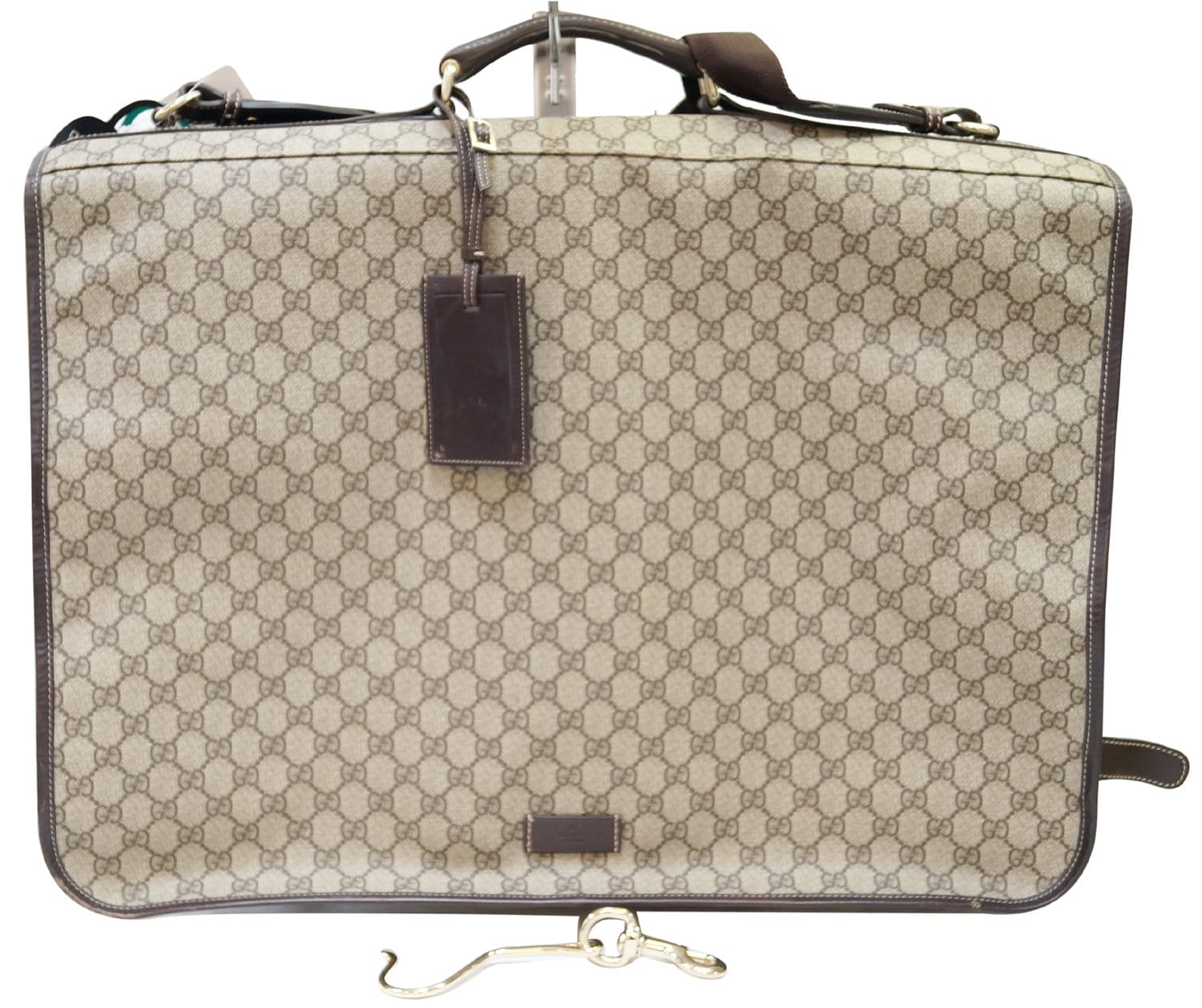 Gucci Garment Bag Canvas Large Travel Bag