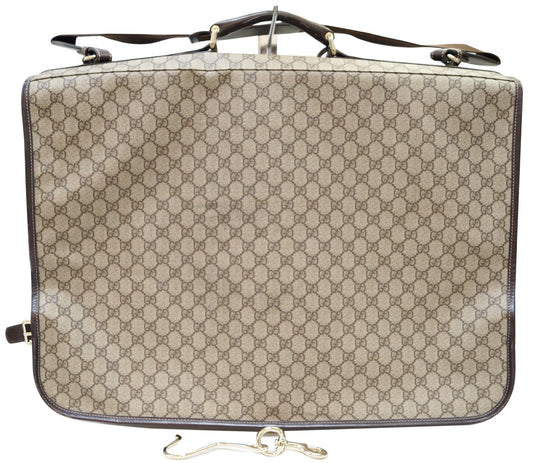 Gucci Garment Bag Canvas Large Travel Bag