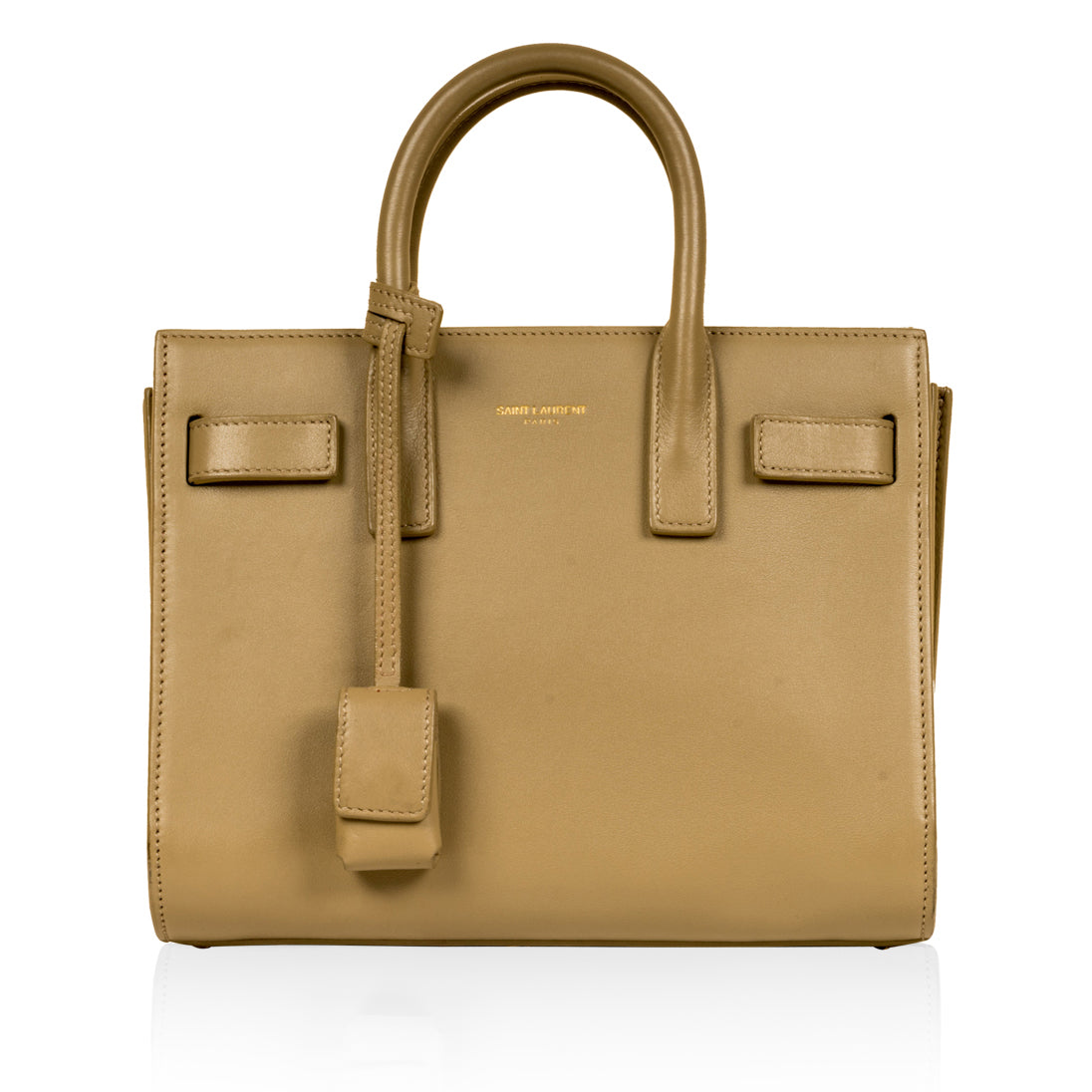 YSL Saint Laurent Nano Sac De Jour Crossbody Bag De Jour Beige