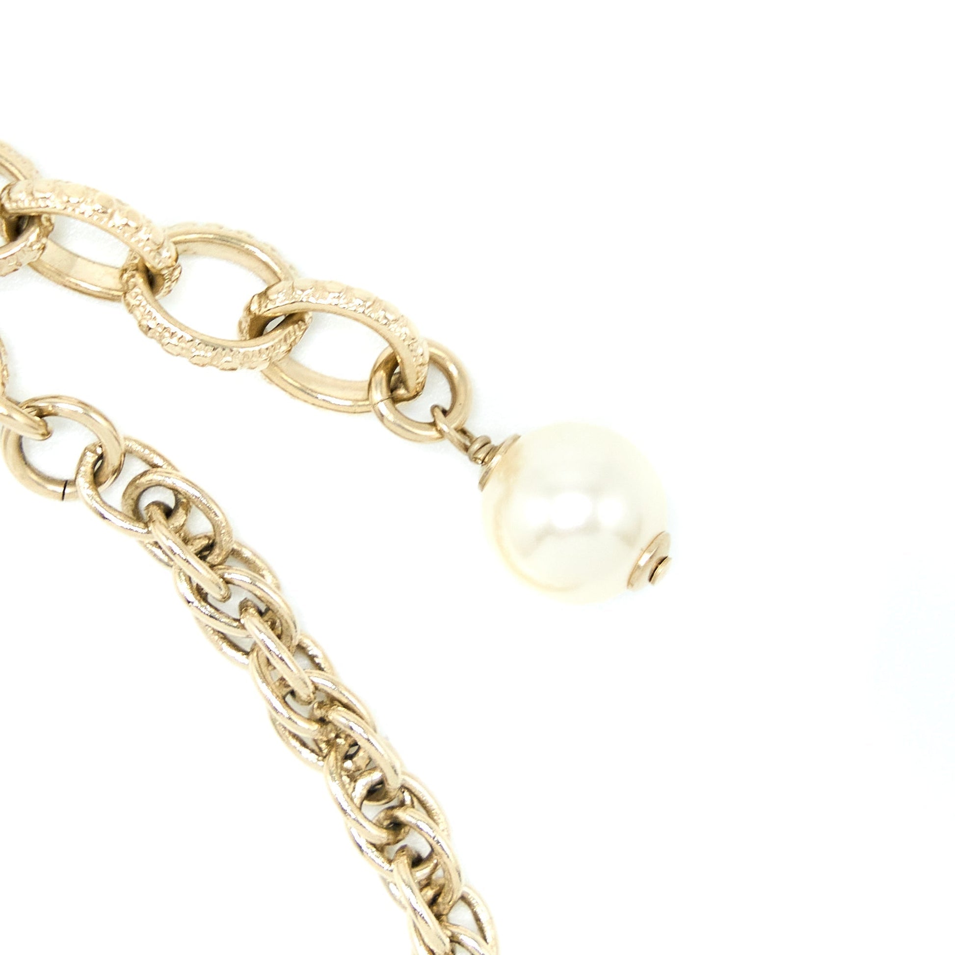 Chanel Cruise Choker Letters Flowers Crystal Pearl Handbag
