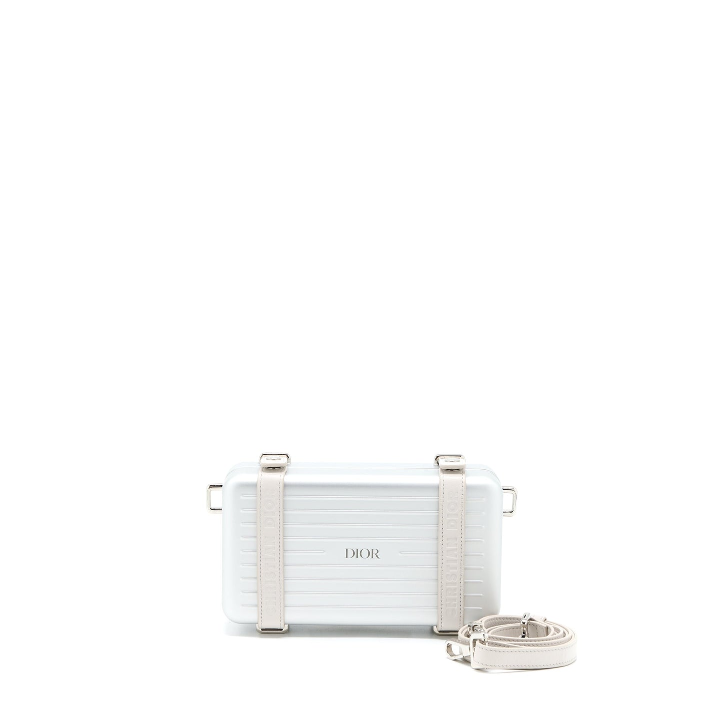 Dior X Rimowa Purse Grey Handbag Silver Mini Travel Bag