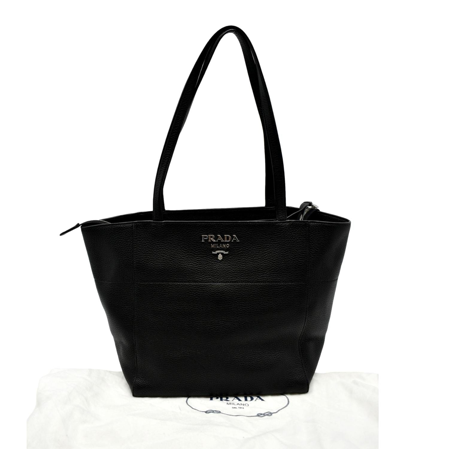 Tote Bag Leather Black