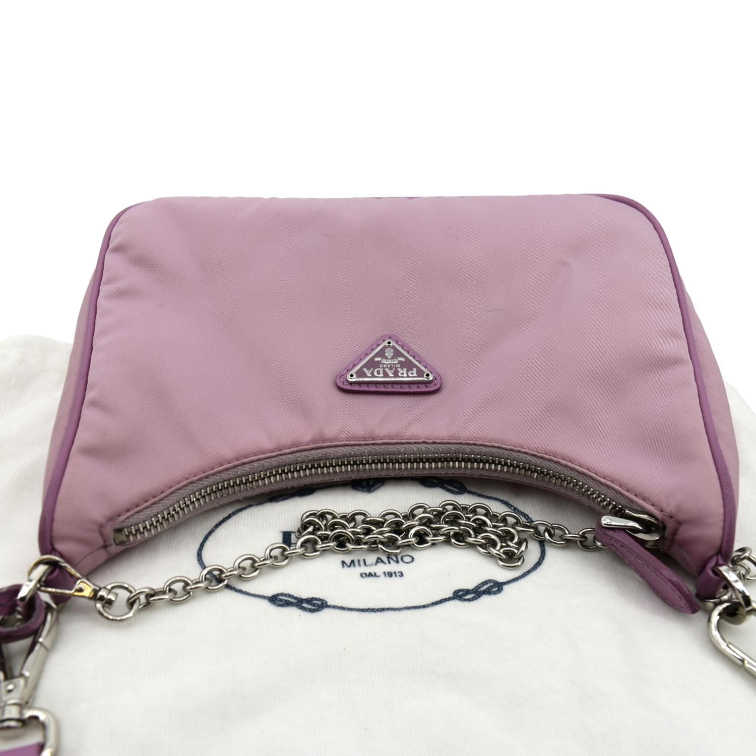 Prada Re Edition Re Shoulder Bag Light Nylon Pink Edition Nylon 1