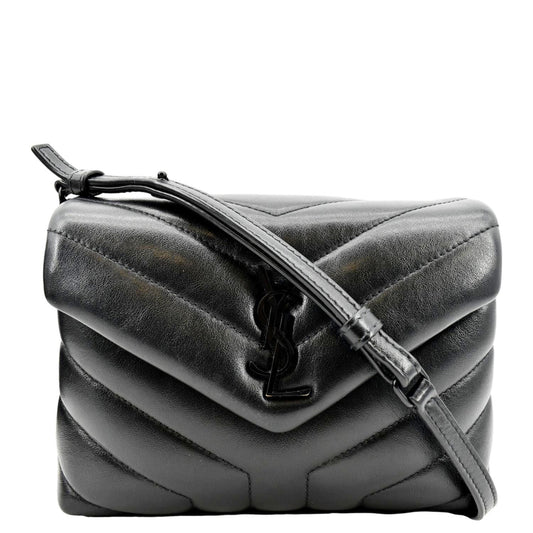 YSL Saint Laurent Saint Loulou Toy Crossbody Bag Leather Matelasse Toy 2