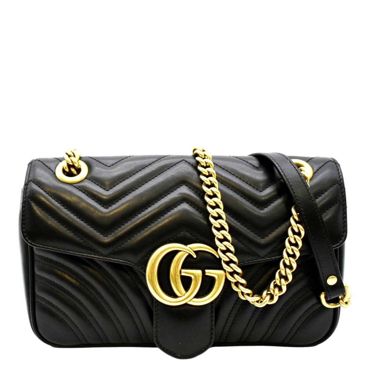 Gucci Marmont Small Crossbody Bag Leather Matelasse Small 4