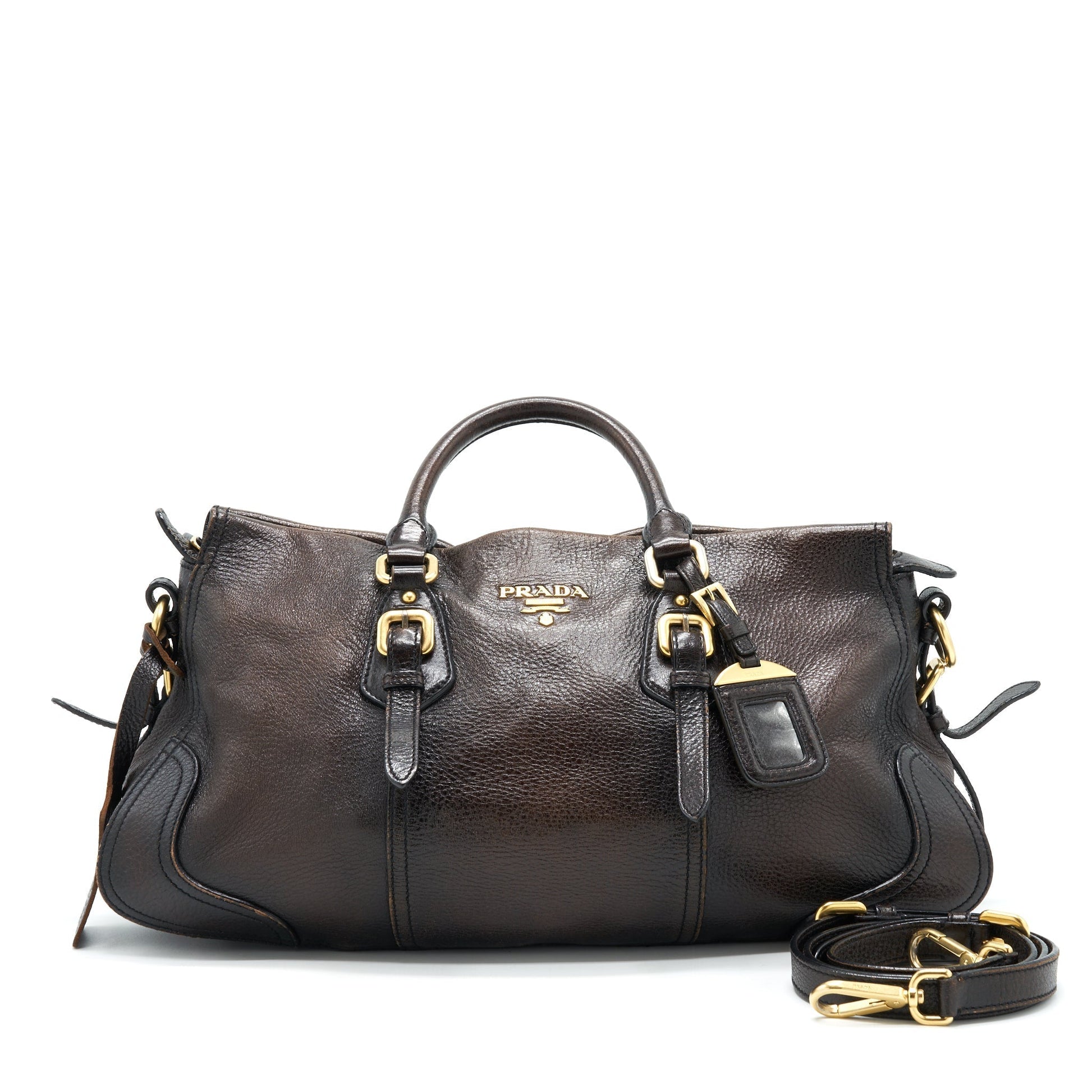 Handle Tote Purse With Strap In Handbag Brown Tote Bag