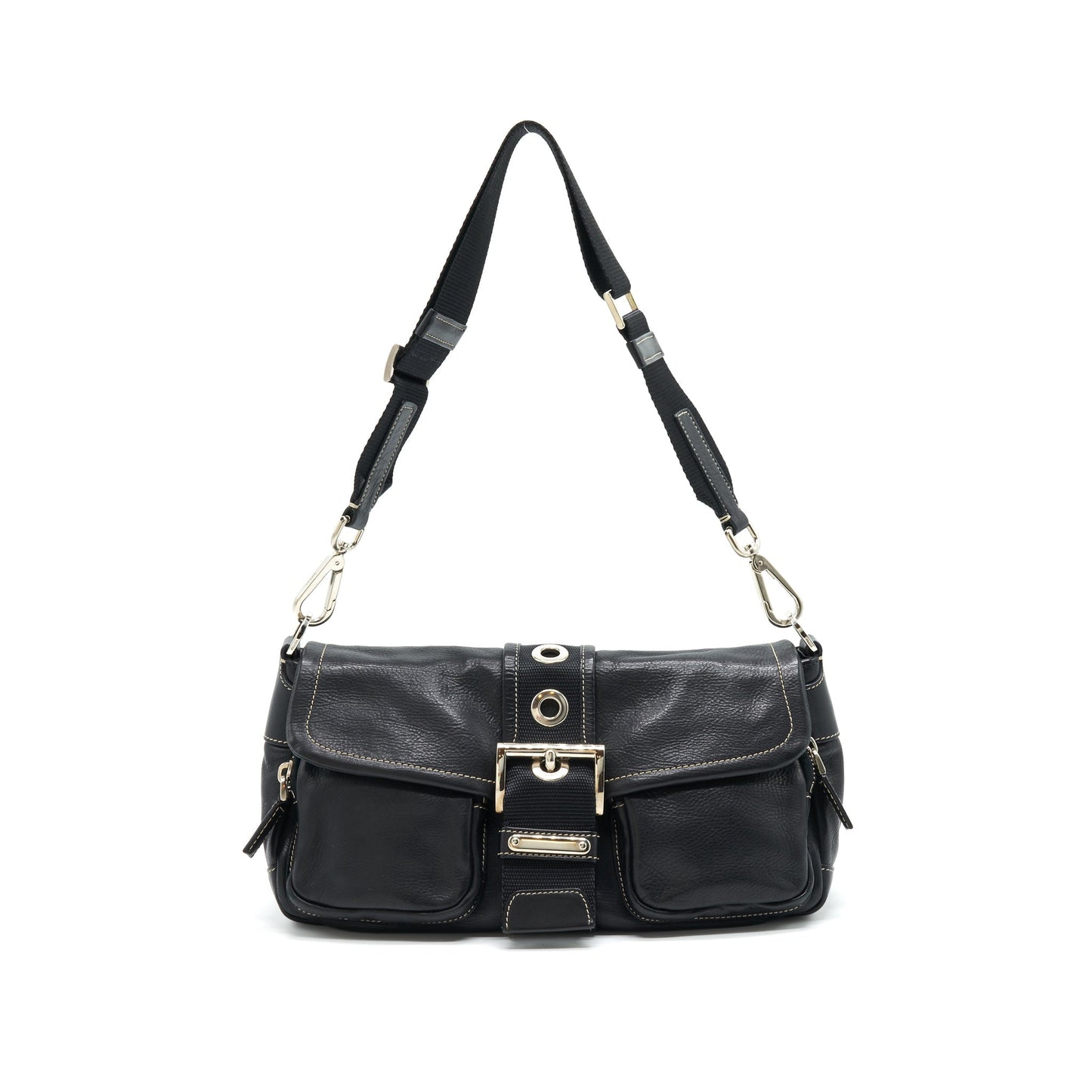 Long Purse In Handbag Black Mini Travel Bag