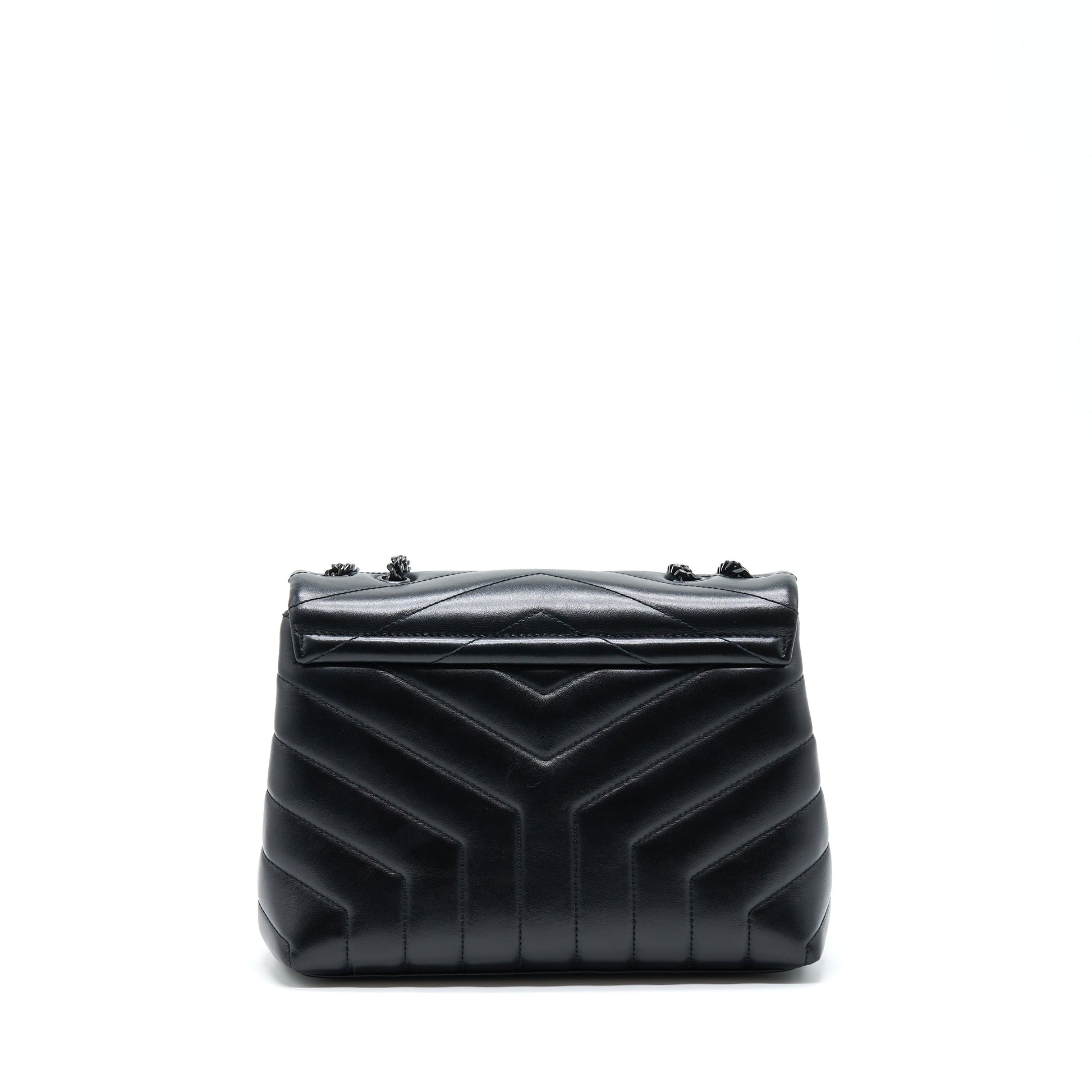 YSL Saint Laurent Loulou Purse With Hardware Travel Bag Black
