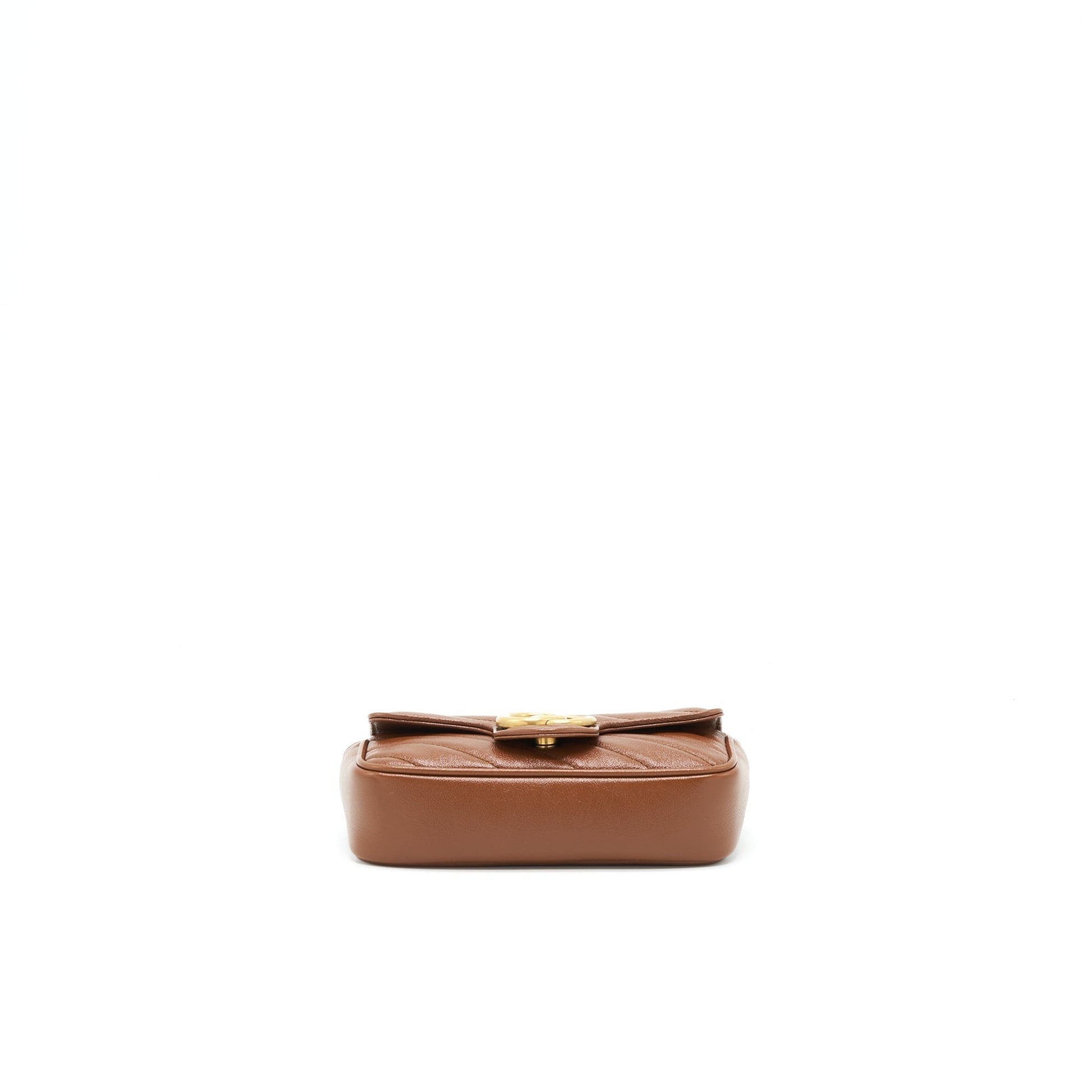 Gucci Marmont Super Bag Matelasse Brown Travel Bag