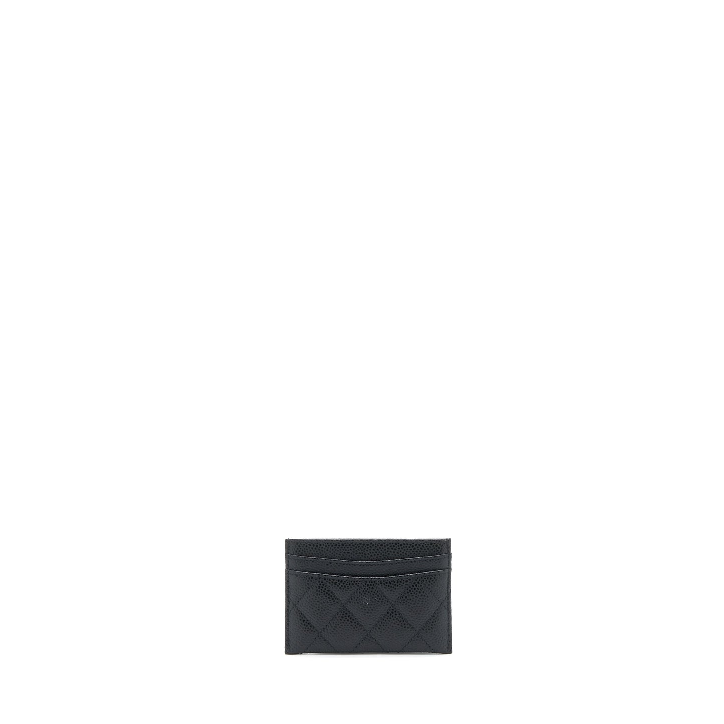 Chanel Classic Card Holder Caviar GHW Black Wallet Case Ghw 2
