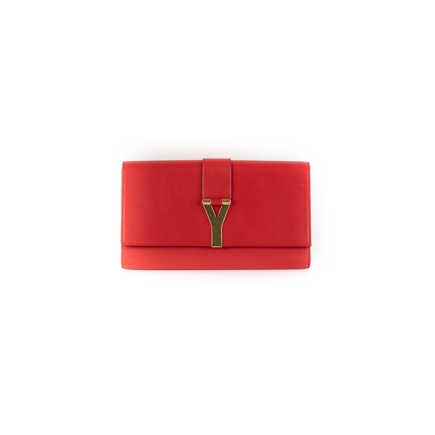YSL Saint Laurent Clutch Bag Red