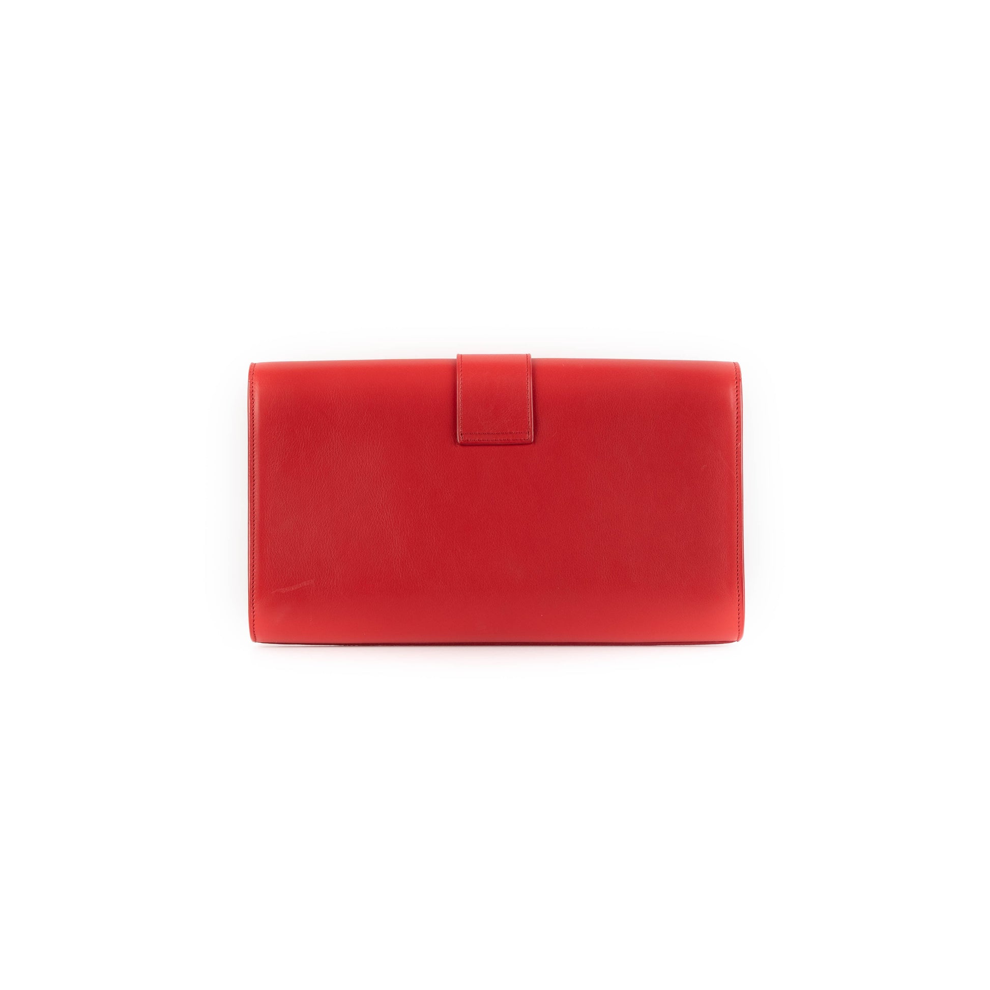 YSL Saint Laurent Clutch Bag Red