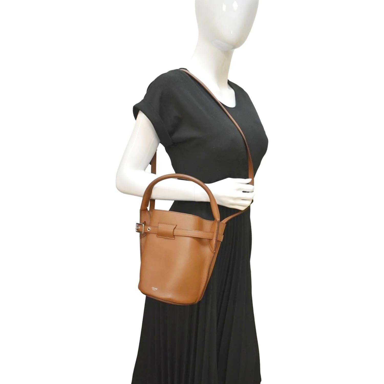 Big Bag Nano Shoulder Bag Leather Tan
