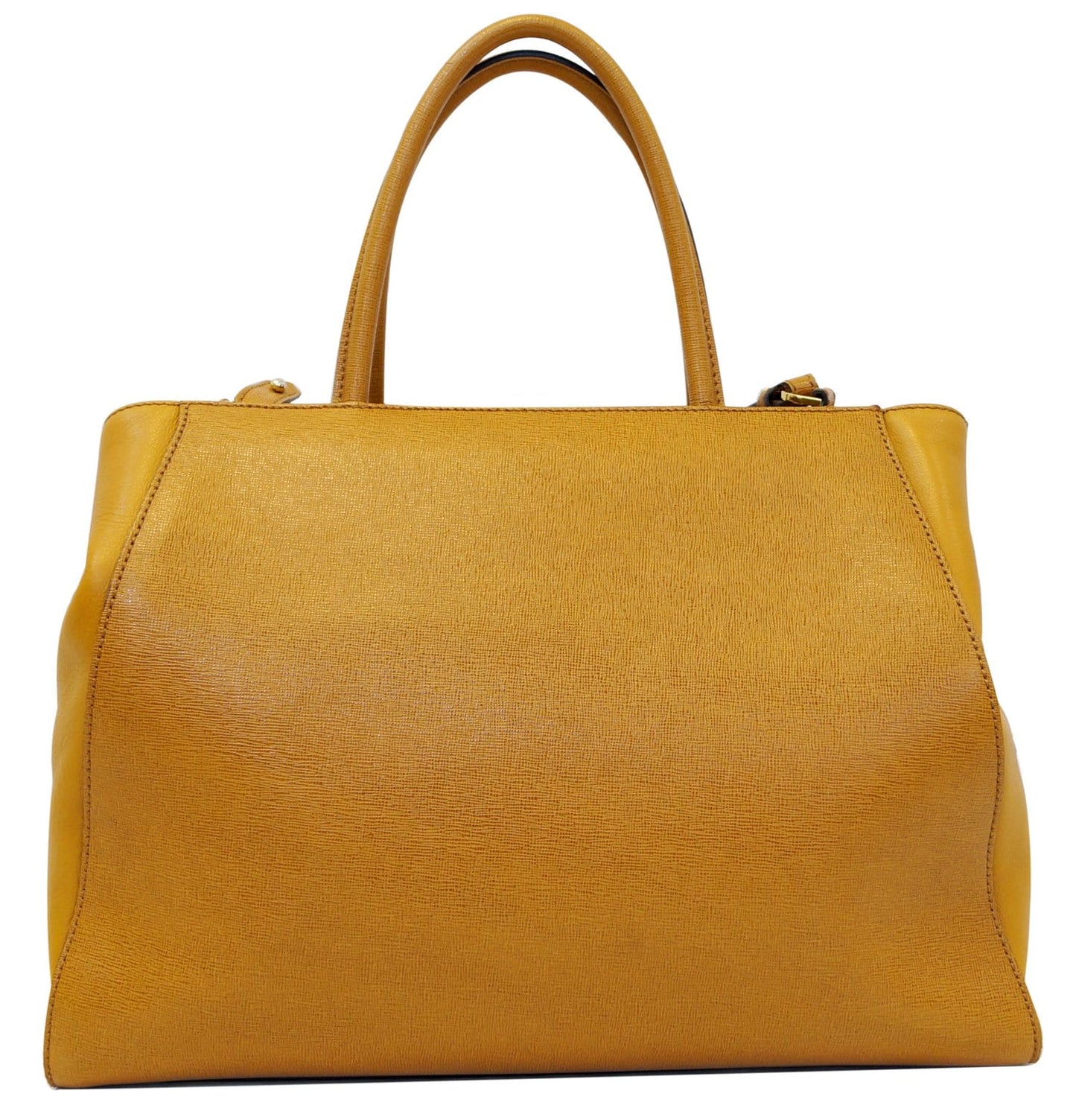 Fendi Jours Shoulder Handbag Leather Tan Shoulder Bag