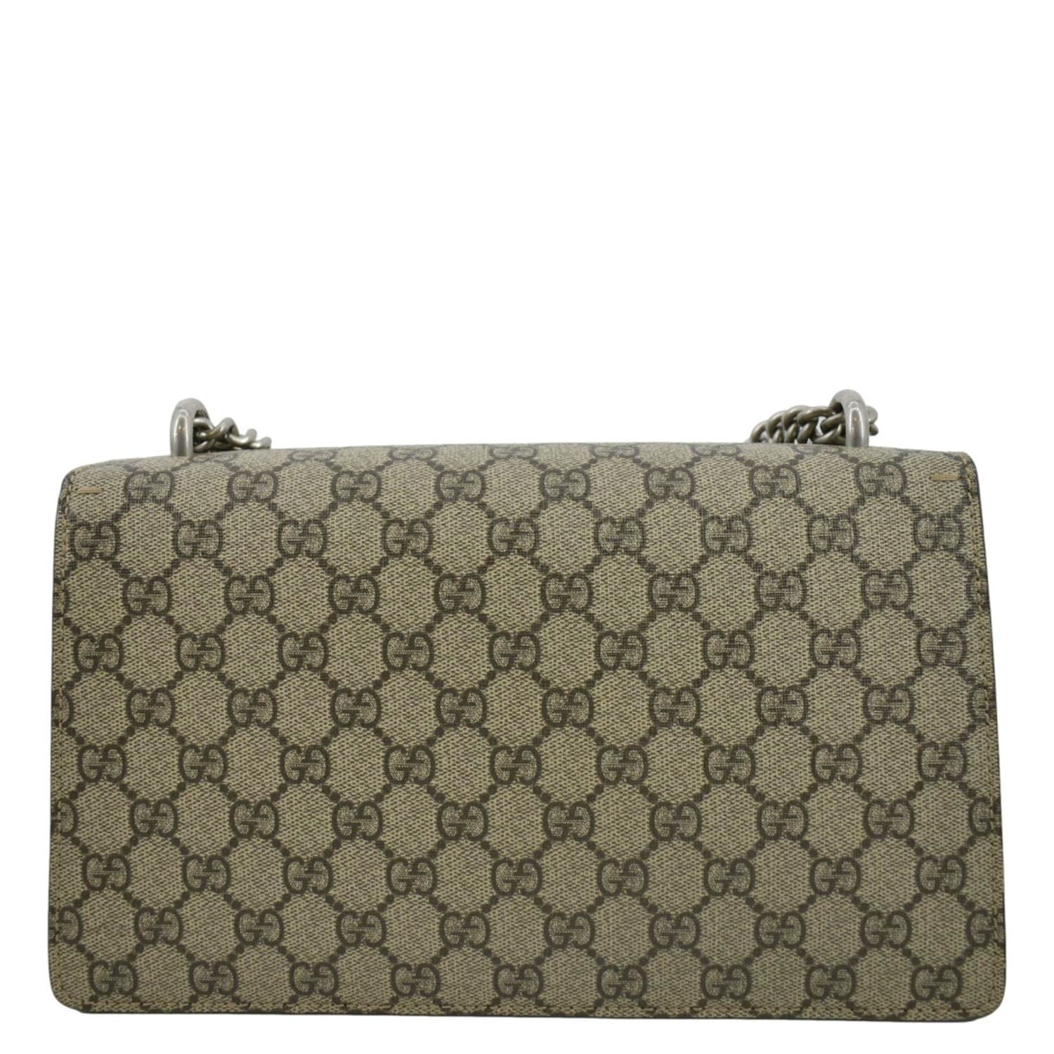 Gucci Dionysus Supreme Shoulder Bag Canvas Beige Small 1